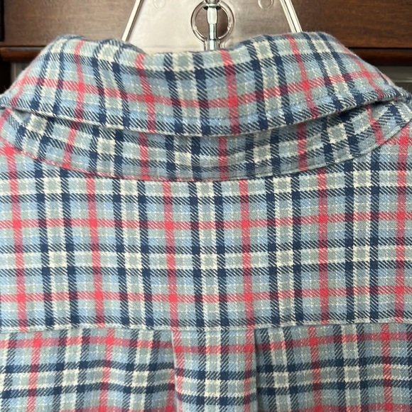 Vineyard Vines Plaid Slim Fit Flannel Tucker Shirt EUC Size L - Picture 8 of 12
